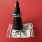 Bomb Party RBP6477 “Someone Like You” Cubic Zirconia on Rhodium Size 7 Ring NWT Blue Photo 3