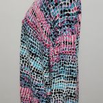 Avenue colorful geo print deep v cardigan size 26/28 Photo 3