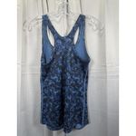Lululemon Tank Top Womens 6 Blue Black Camo Racerback Athletic Yoga Running Photo 4