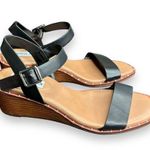 Steve Madden Ares Slingback Wedge Sandal Black Women Size 8 Photo 3