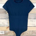 Revolve Yummie Short Sleeve Bodysuit in Black Size Medium Large Photo 3