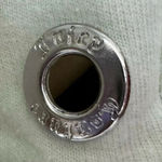 Juicy Couture  SPORT Hoodie Womens Large Tri Color Pastel Sweat Shirt Thumb Holes Photo 4