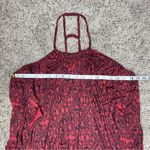 Free People  Double Dutch Flowy Halter Tunic Tank Top Bright Red Extra Small XS Photo 8