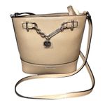 Calvin Klein Cream Crossbody Bag with Chain Detail Photo 0