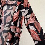 Women’s Small Open Front Jacket Cardigan Long Sleeve Stretch Office Casual Layer Red Photo 4