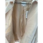 Vince ‎ Linen Blend Bomber Jacket Large Birch Beige NEW Chore Jacket Minimalist Photo 7