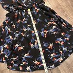 Lush Clothing Dark Floral Fairy Wrap Dress Sz S Black Short Feminine Church Grunge Y2K Office Photo 12