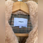 SUNCOO PARIS CROPPED HOUNDSTOOTH JACKET SMALL Brown Photo 6