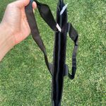 Victoria's Secret Victoria’s Secret black tote bag with silver rhinestone logo Photo 2