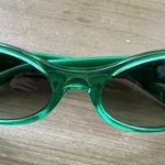Vogue Eyewear  Green Oval Sunglasses Photo 2