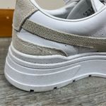 Puma Mayze Stack Cord Sneakers Shoes Size 10 Platform Chunky Leather Suede White Photo 10