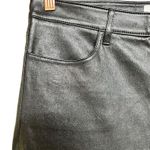 Coach Stretch Leather Pants Black Women’s Size 10 Photo 2