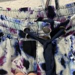 Greylin  Purple Black and White Watercolor Button Up Maxi Skirt, Size XS Photo 4