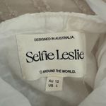 Selfie Leslie Annie Ruffle Shoulder Strap Mini Dress Photo 4
