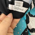 Stylish Blue and Black Patterned Women's sequins Top Dress Barn 22/24 Size undefined Photo 5