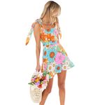 Show Me Your Mumu Claire Mini Dress I Flower Market Size Medium NWT Photo 12