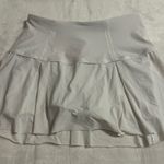 Lululemon athletica Cream Pleated Mini Skirt Photo 0