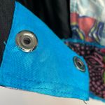 Nativewear Designs Vintage Patchwork Quilt Slouchy Bomber Jacket womens XL Blue Photo 7