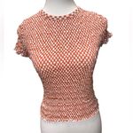 American Eagle  Smocked Hey Baby Tee Photo 2