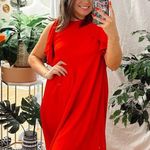 Red Valentino  Bateau Neckline Mini Dress Ruffle Details Size 42 Photo 1