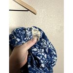 Soft Surroundings  Nahla Blue & White Print Sleeveless Jumpsuit Pockets Size 2X Photo 9