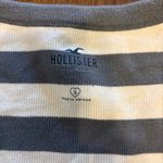 Hollister Blue and White Striped  Top Photo 1