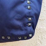 Valentino Garavani Valentino Rockstud navy blue nylon tote bag Photo 2