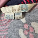 Boden Pink Blue Floral Mini Wrap Dress Womens 6P Classic Fall Casual Modest Photo 4