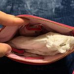 Dooney & Bourke NWT  Hot PINK Letter Carrier Crossbody Leather Purse NEW Photo 6