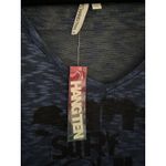 Hang Ten  Long Sleeve Sheer Knit Slouched Top “Sand Surf Soul Classic Surfer Sz L Photo 3