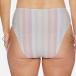 Splendid HEATHER OMBRE STRIPE SWIM BRALETTE/HIGH WAIST BOTTOM SET Photo 5