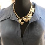 ZARA  Cropped Blouse Long Sleeve Button Front Blue Small Photo 6