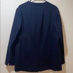 Spanx Womens  The Perfect Oversized Black Blazer Photo 7