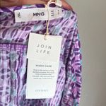 Mango NWT Purple Jaipur Midi Dress Size 6 Photo 6