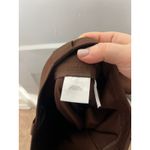 Anne Klein  Chocolate Brown Straight Leg Stretch Work Dress Ankle Pants Size 14 Photo 6