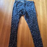 Old Navy  Grey Leopard Print Jersey Leggings, Size XL Photo 1