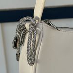 Wild Fable Like new  white cream purse with silver bows Photo 1