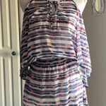 Becca Artisan Sheer Print Tunic M/L Photo 4