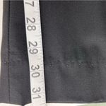 Lafayette 148 Black Virgin Wool & Stretch Wide Leg Menswear Pants Size 12 Hemmed Photo 12