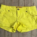 Zana Di  Denim For Life Women's Hot Short Shorts - Size 7 Yellow. Photo 0