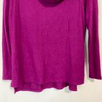 Gibson Look Women’s Fleece Convertible Neck Long Sleeve Pullover Purple Sz S NWT Photo 2