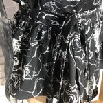 Disney Vintage NYC Cheshire Cat Blouse Black White Medium Photo 8