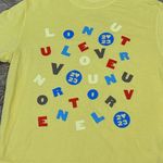 Harry Styles 2023 Official  Love On Tour Yellow Sweatshirt Concert Size Medium Photo 1