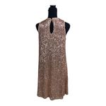 GB #700  GIANNI BINI Sequined Rose Gold Cocktail Dress NWT Photo 2