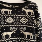 Nasty Gal Reindeer Fringe Knit Sweater Photo 6
