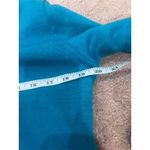 Aviator Nation  Unisex 7 Stripe Teal Blue Green Cropped Hoodie Photo 5