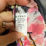 Dyvna Print Silk Shirtdress in Pink Floral Bouquet with Braided Belt 10 Photo 4