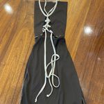 Pretty Little Thing brown bodycon dress Photo 4