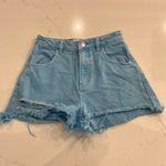 ROLLA'S Duster High Rise Shorts in Bluebird Size 24‎ Blue Photo 1