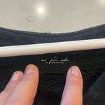 Urban Outfitters  Black Long Sleeve Crop Sweatshirt Size Small Photo 8